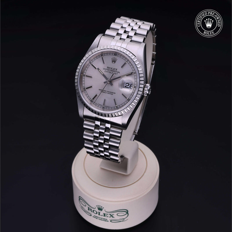 Rolex Certified Pre-Owned Oyster Perpetual Datejust 36 mm Steel 1997 16220