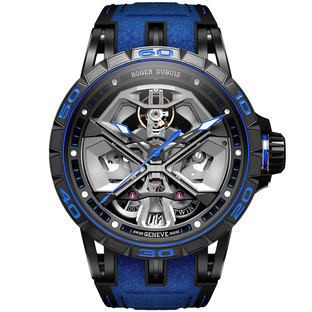 Orologio in titanio Excalibur Spider Monobalancier Huracán Roger dubuis
