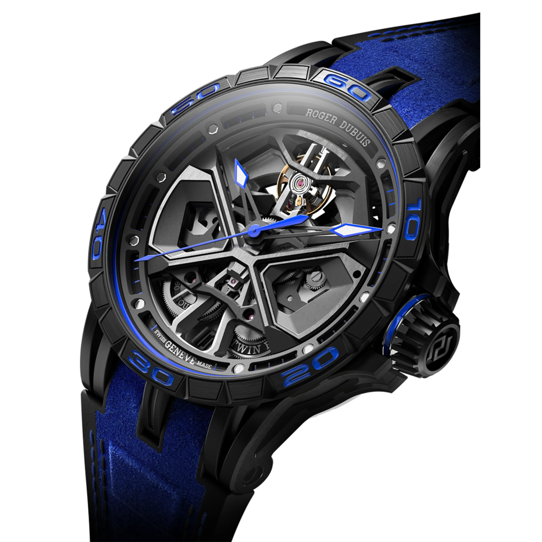 Orologio in titanio Excalibur Spider Monobalancier Huracán Roger dubuis