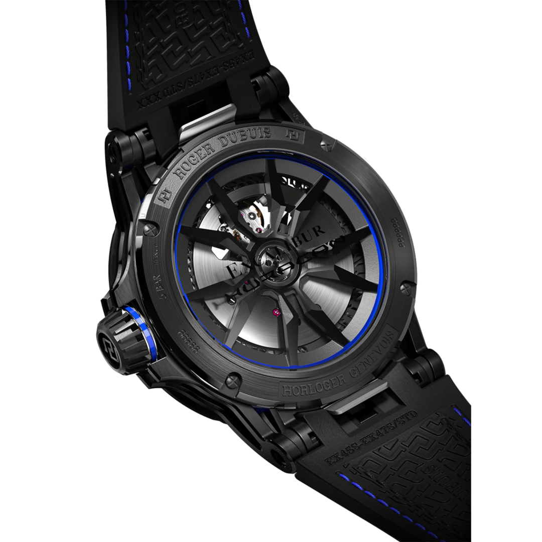 Watch in titanium Excalibur Spider Monobalancier Huracán Roger dubuis