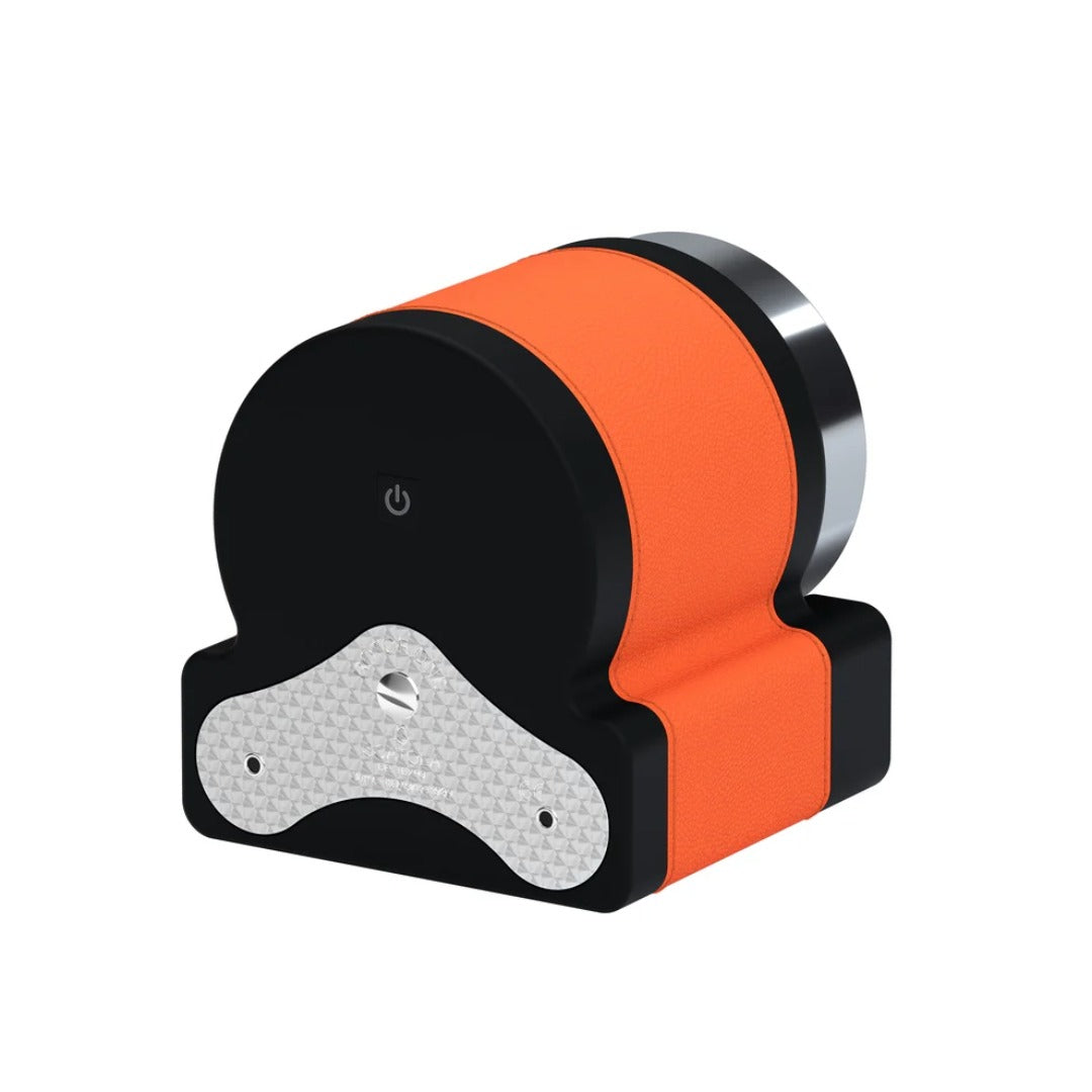 Accessorio in panama leather Rotor One Orange Leather Scatola del tempo