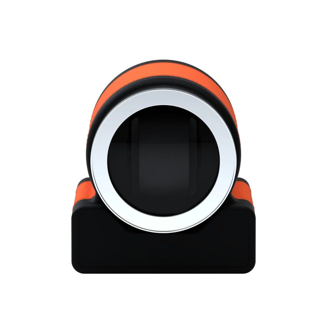 Accessorio in panama leather Rotor One Orange Leather Scatola del tempo