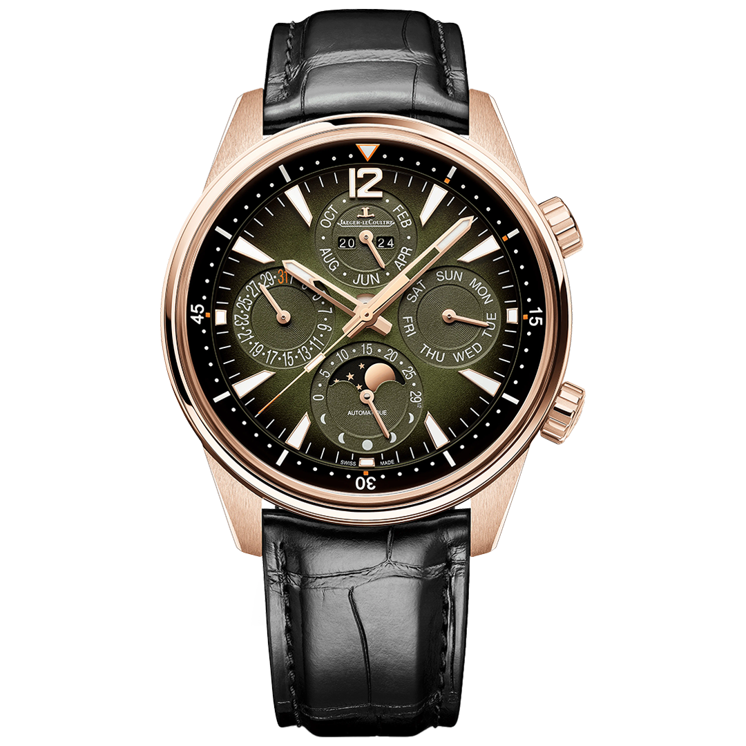 Orologio in oro rosa Polaris Perpetual Calendar Jaeger-lecoultre