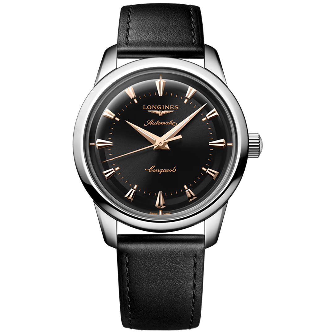 Watch in steel Conquest Heritage Longines