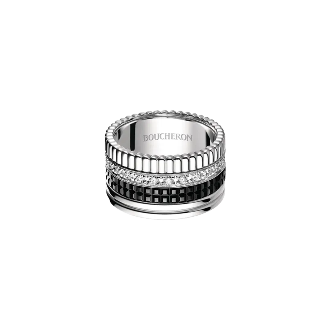 Quatre Black Edition Large Ring