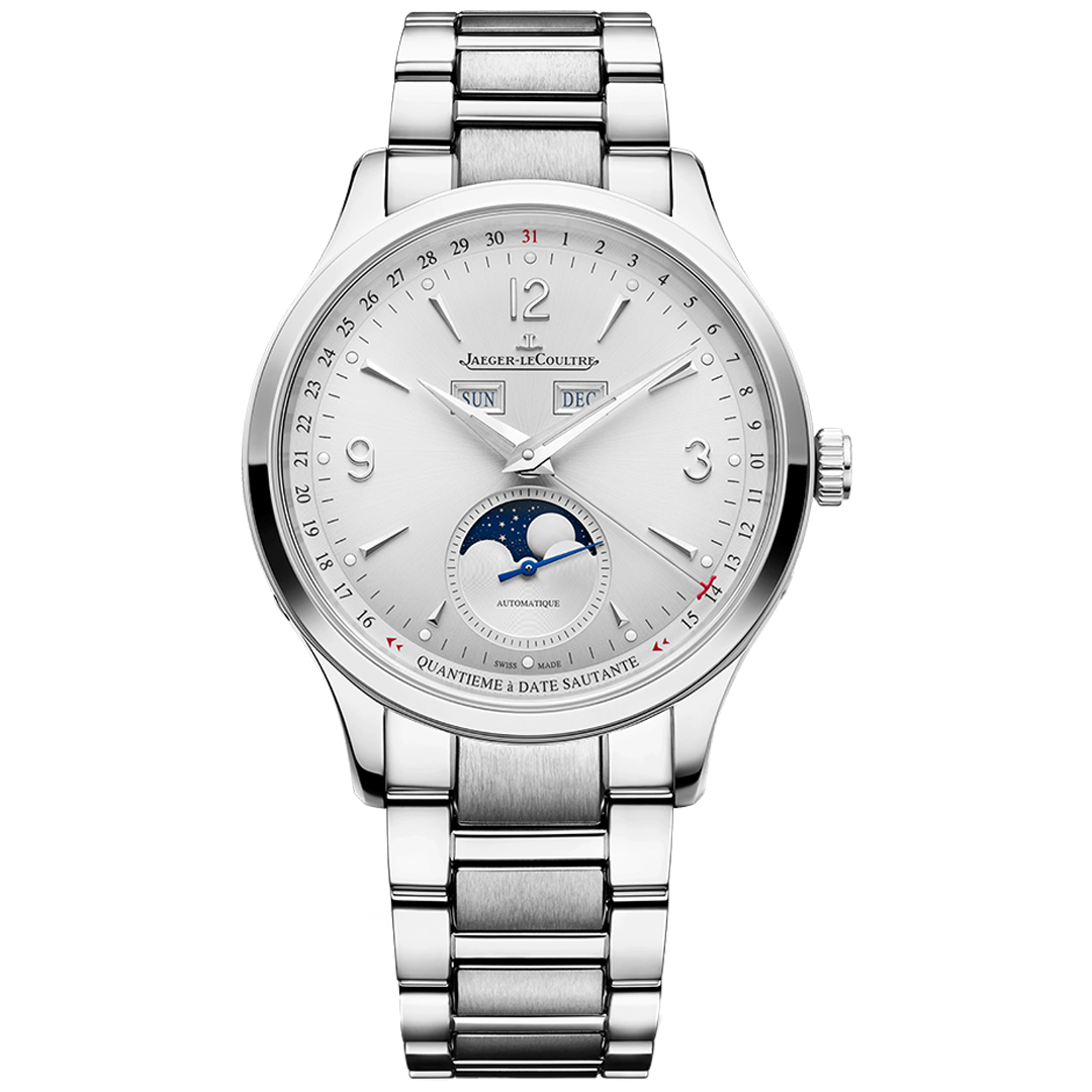 Watch in steel Master Control Calendar Jaeger-lecoultre