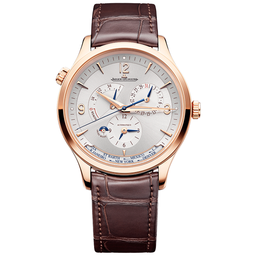 Orologio in oro rosa Master Control Geographic Jaeger-lecoultre