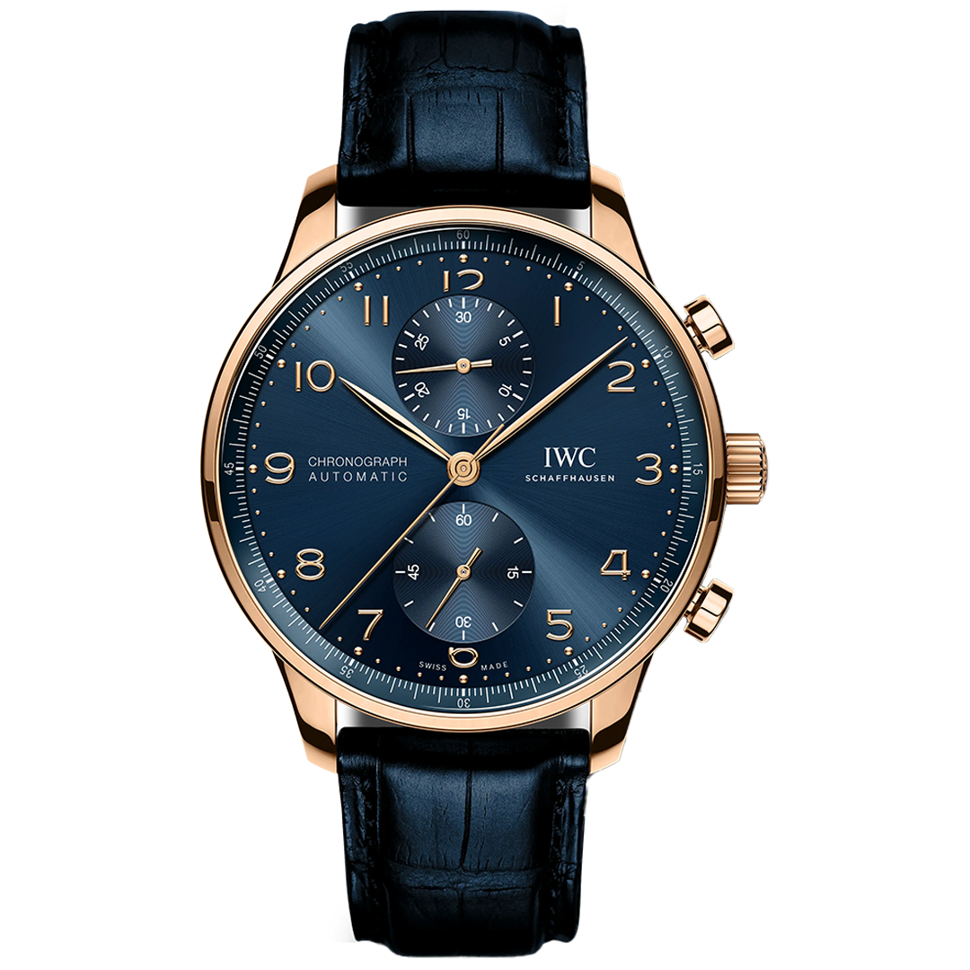 Orologio in oro rosa Portugieser Chronograph Iwc