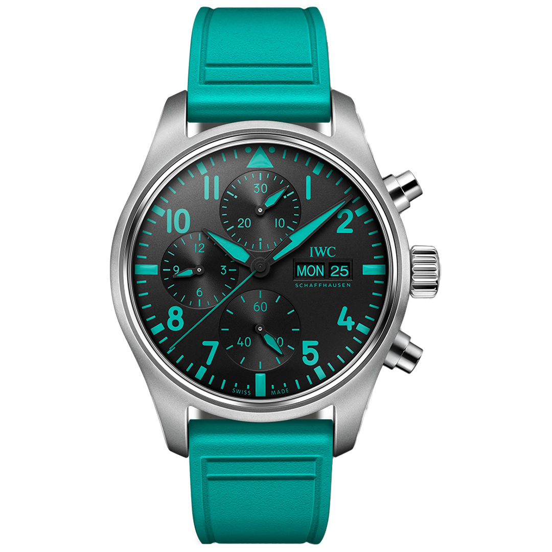 Orologio in titanio Pilot’s Watch Chronograph 41 Edition «Mercedes-AMG PETRONAS Formula One™ Team» Iwc