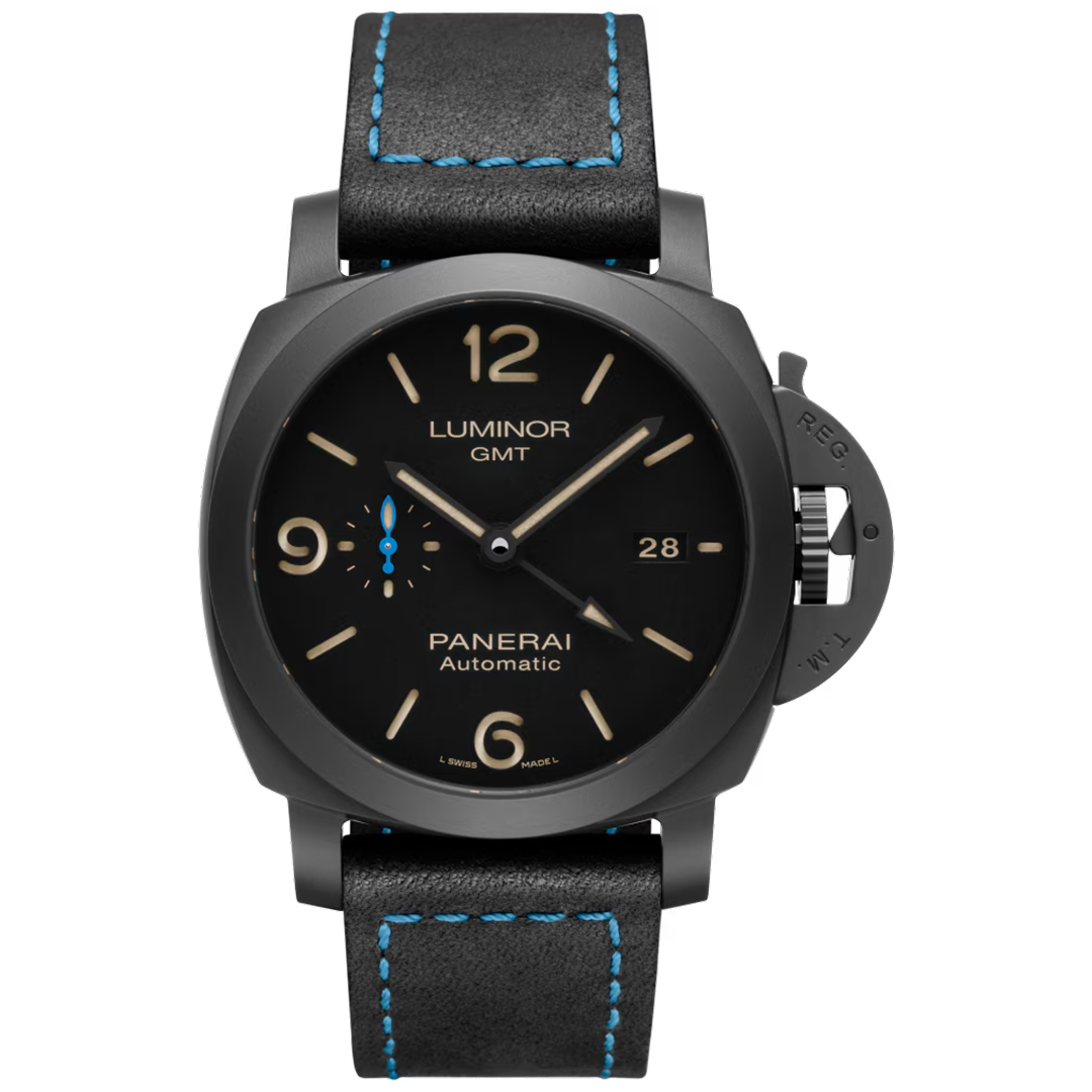 Orologio in ceramica nera Luminor GMT Panerai