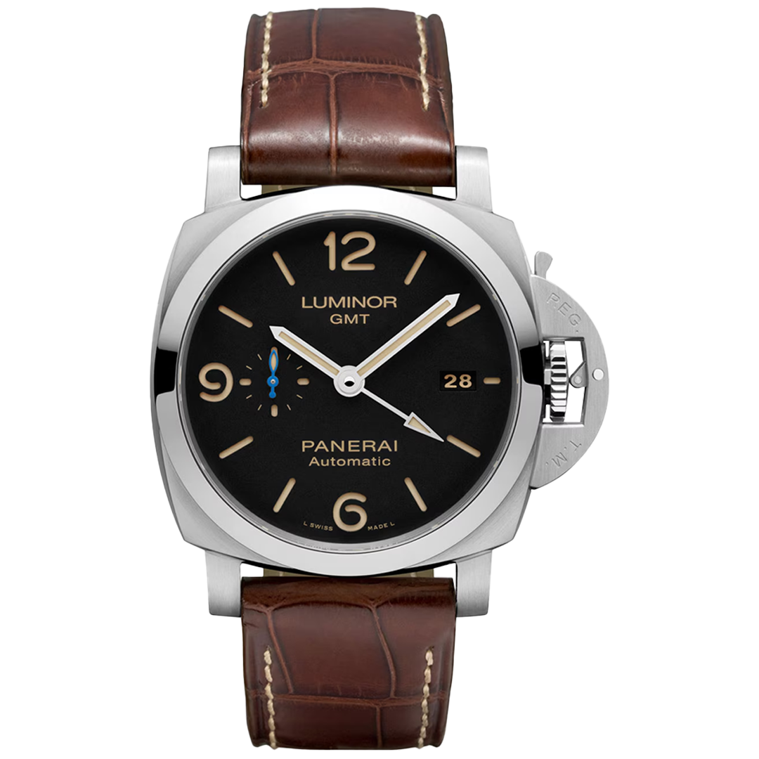 Orologio in acciaio Luminor GMT Panerai