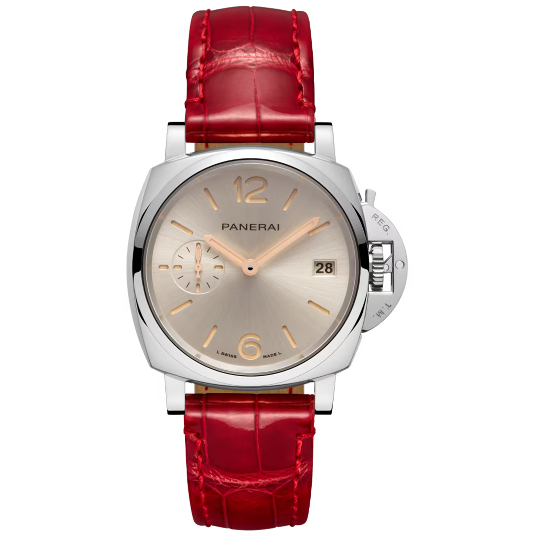 Watch in steel Luminor Due Panerai