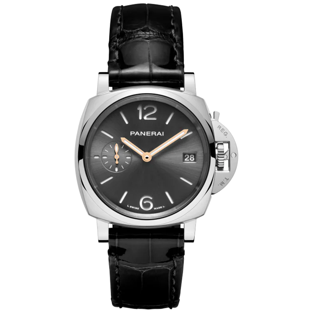 Watch in steel Luminor Due Panerai