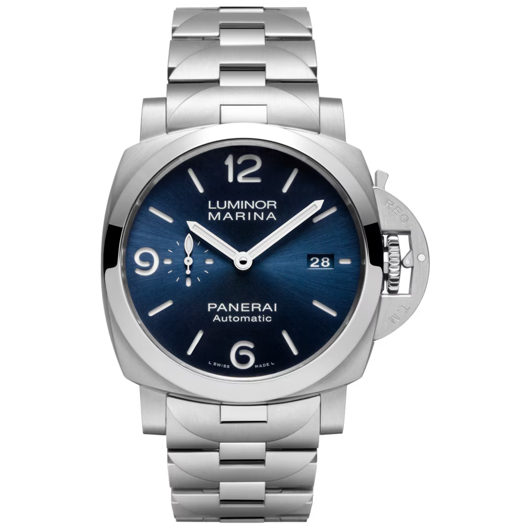 Watch in steel Luminor Marina Panerai