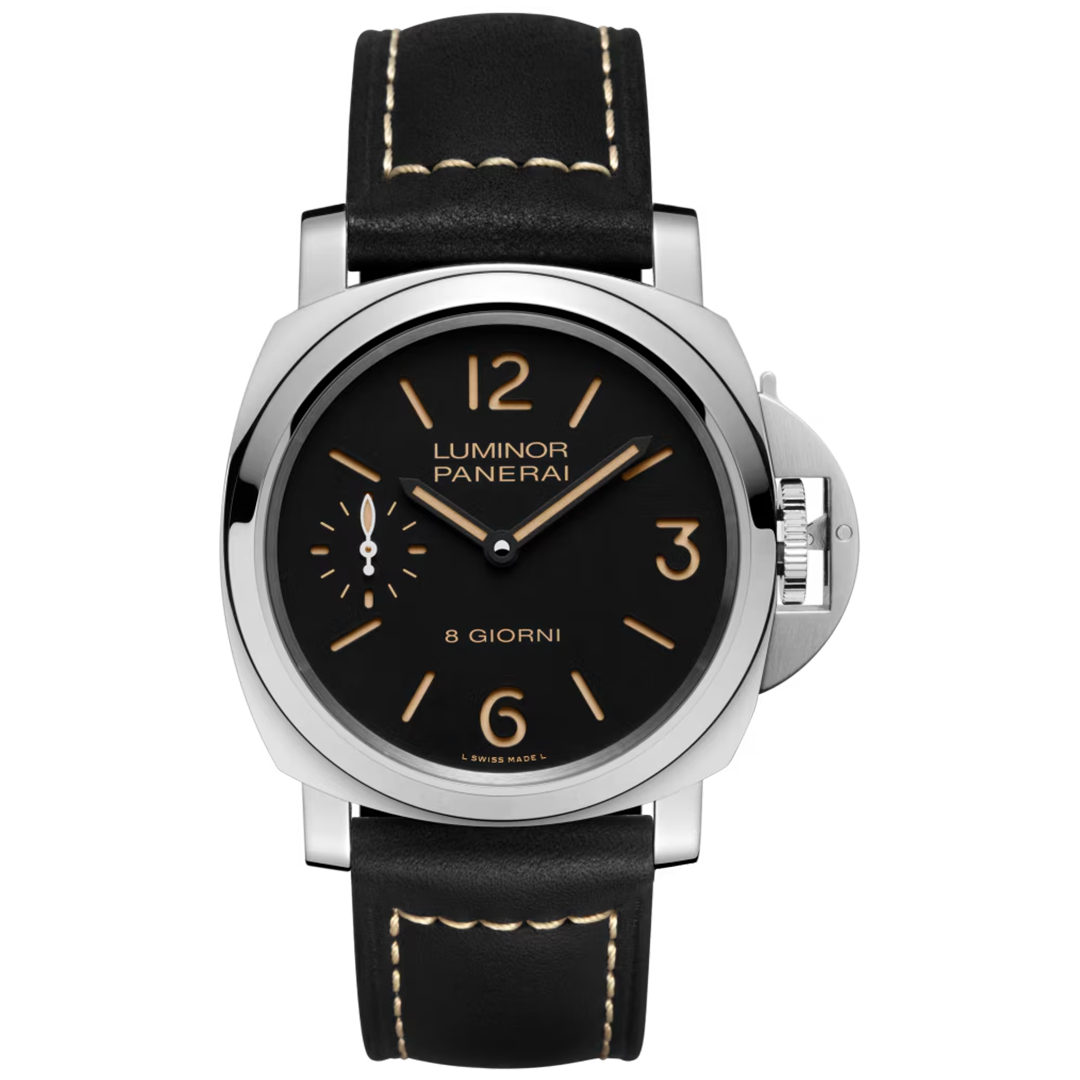 Watch in steel Luminor 8 Days Panerai