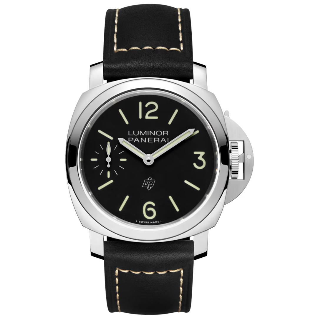 Watch in steel Luminor Logo Panerai