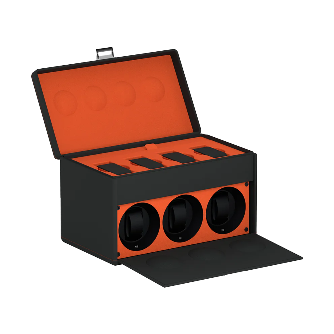 7RT Slate Gray/Orange Leather