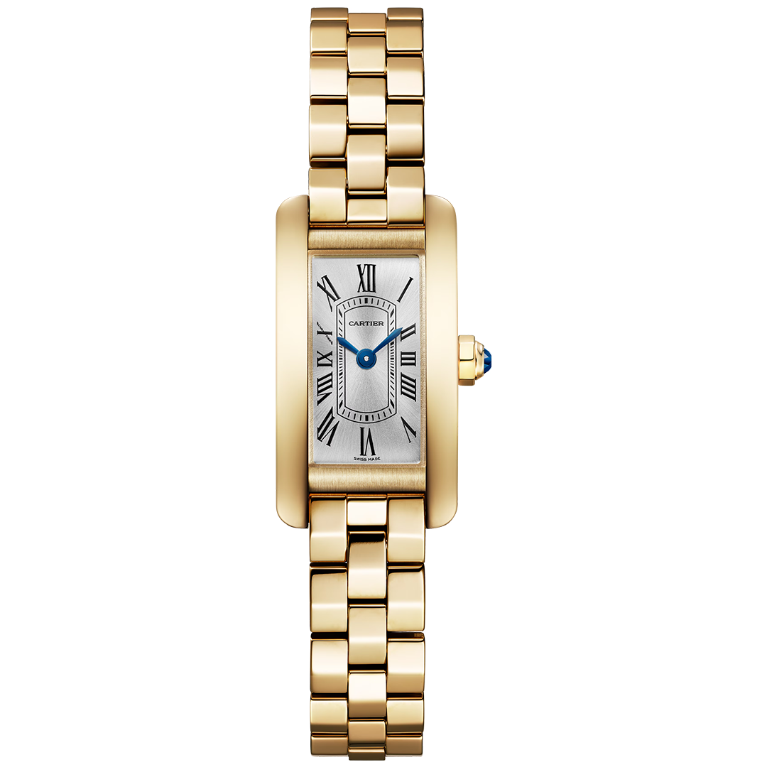 Watch in oro giallo Tank Américaine Cartier