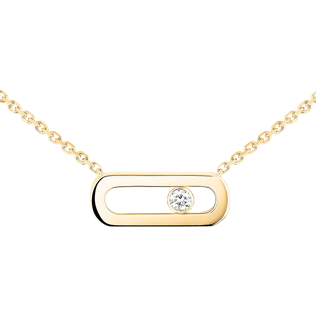 Gioiello in oro giallo Move Uno Necklace Messika
