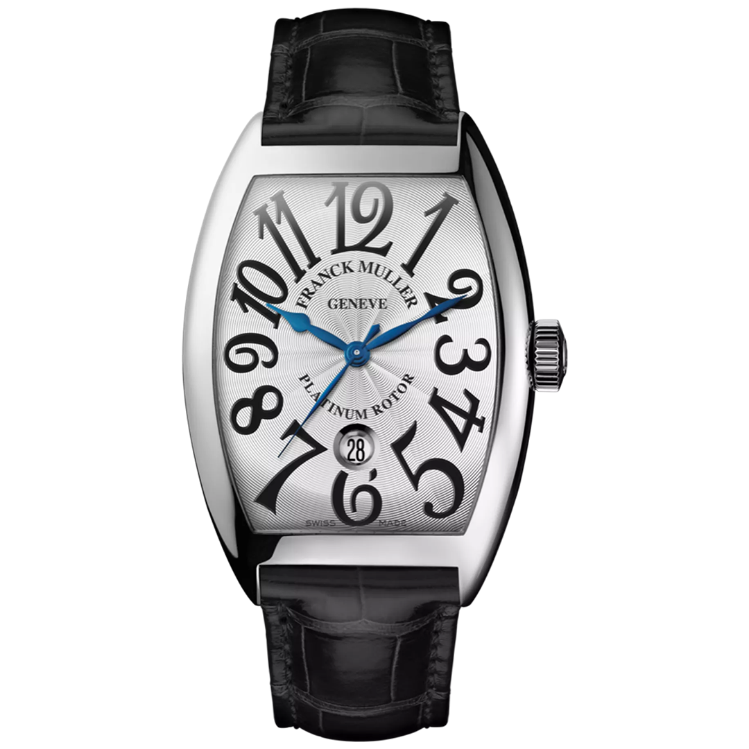 Watch in steel Cintrée Curvex Franck muller