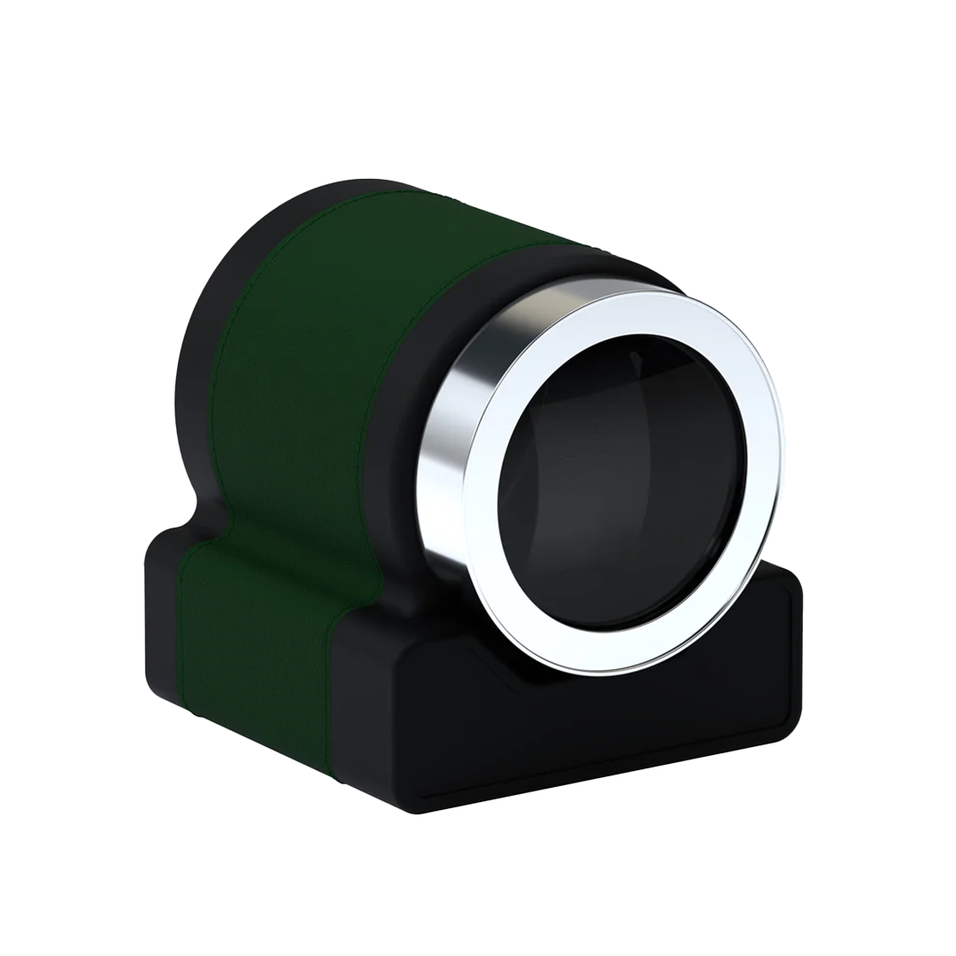 Accessorio in pelle panama Rotor One Pelle Verde Scatola del tempo