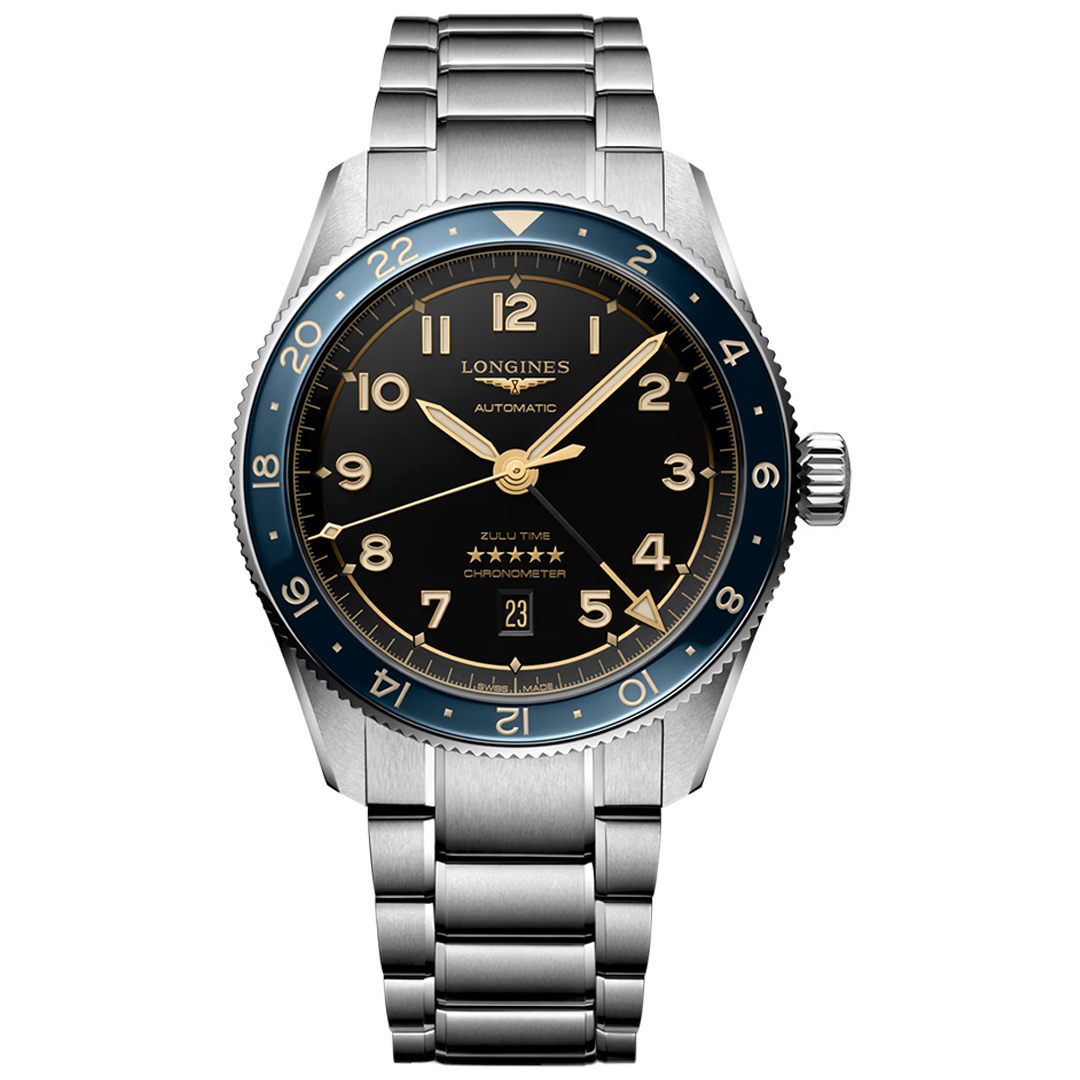 Orologio in acciaio Spirit Zulu Time Longines