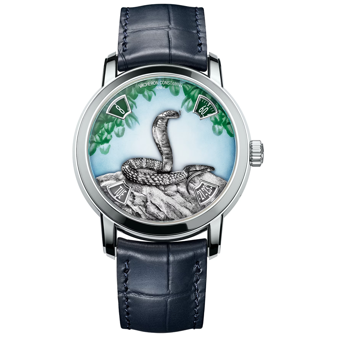 Orologio in platino Métiers d'Art - La leggenda dello zodiaco cinese - anno del serpente Vacheron constantin