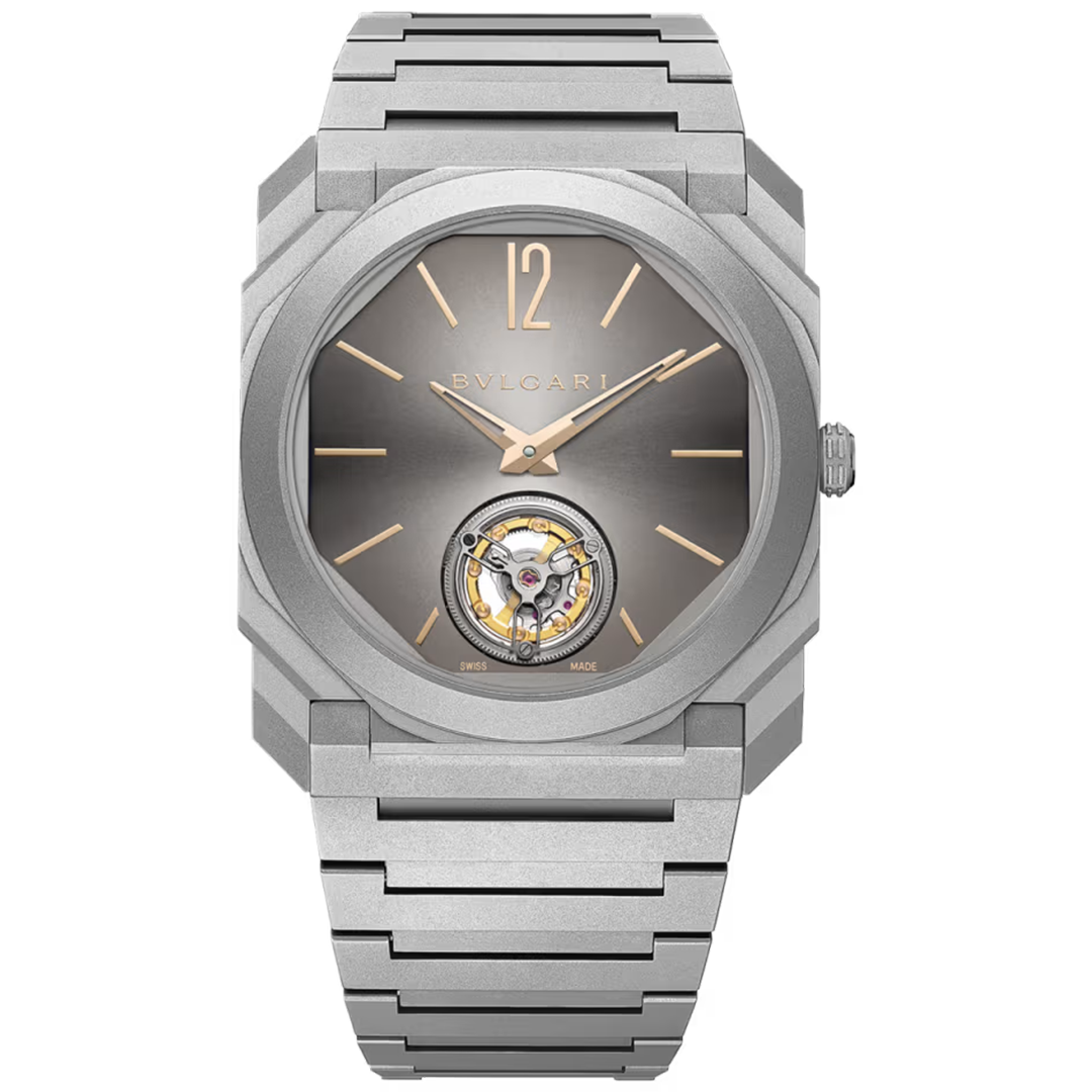 Orologio in platino Octo Finissimo Bulgari