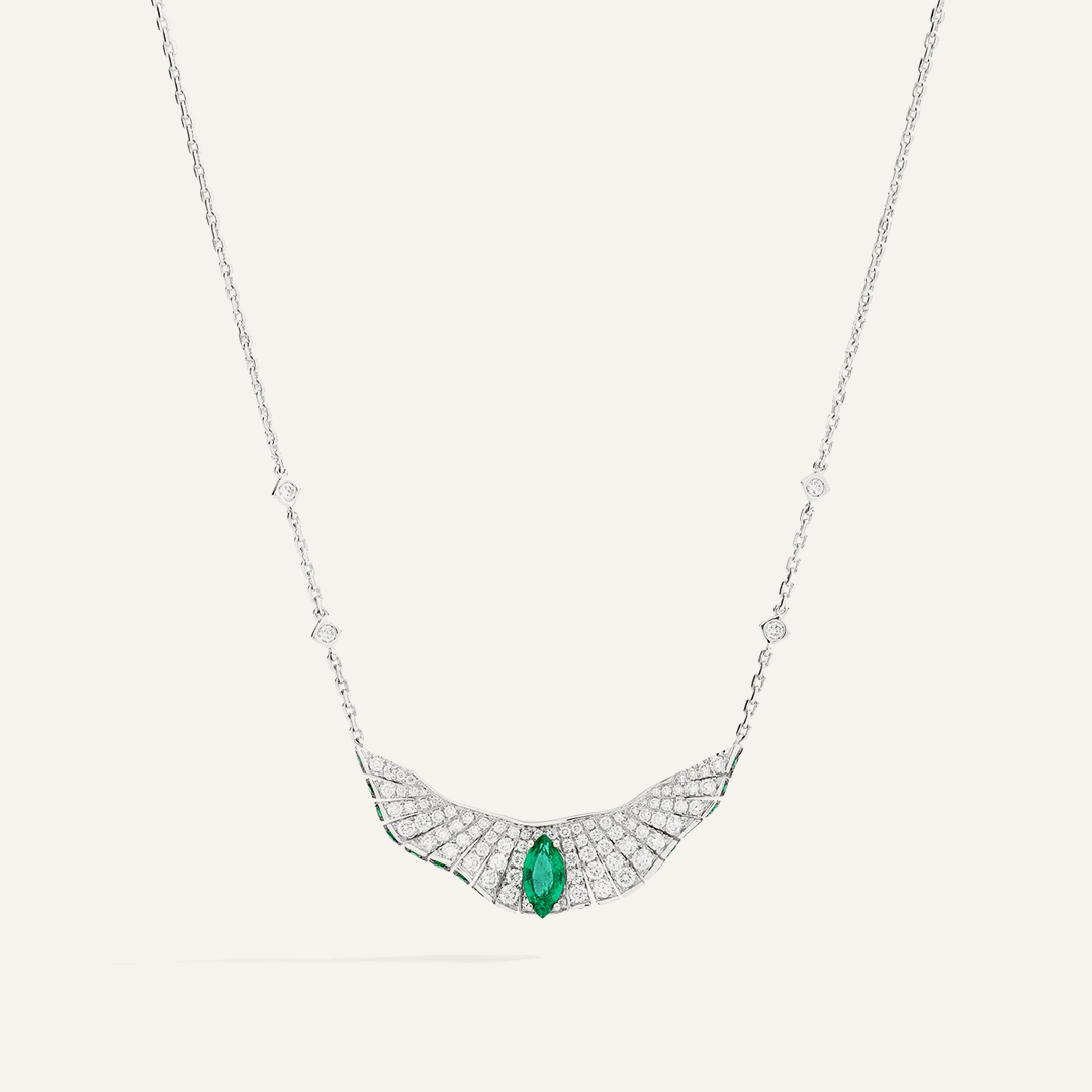 Gioiello in white gold Abissi Pendant Palmiero