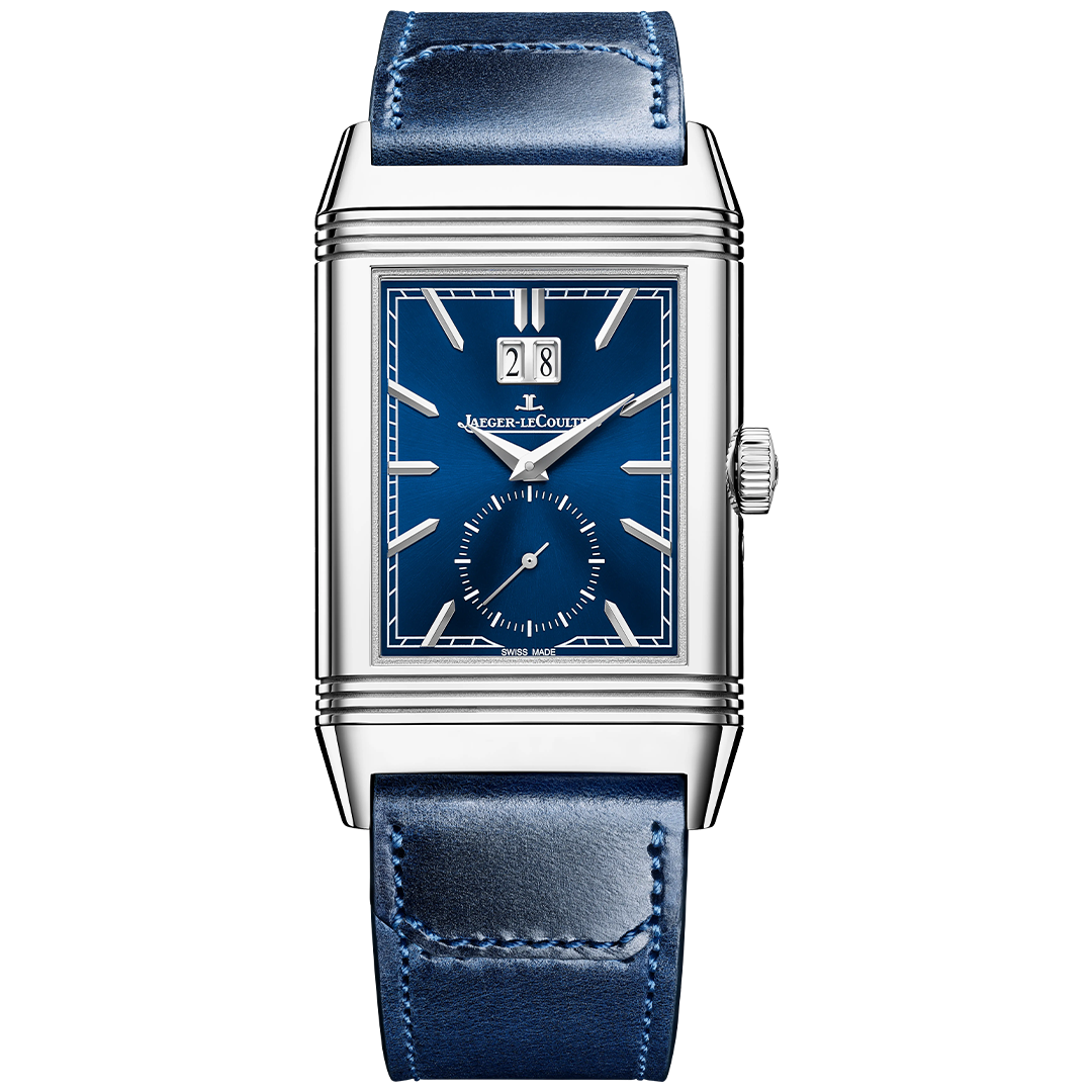Orologio in acciaio Reverso Tribute Geographic Jaeger-lecoultre