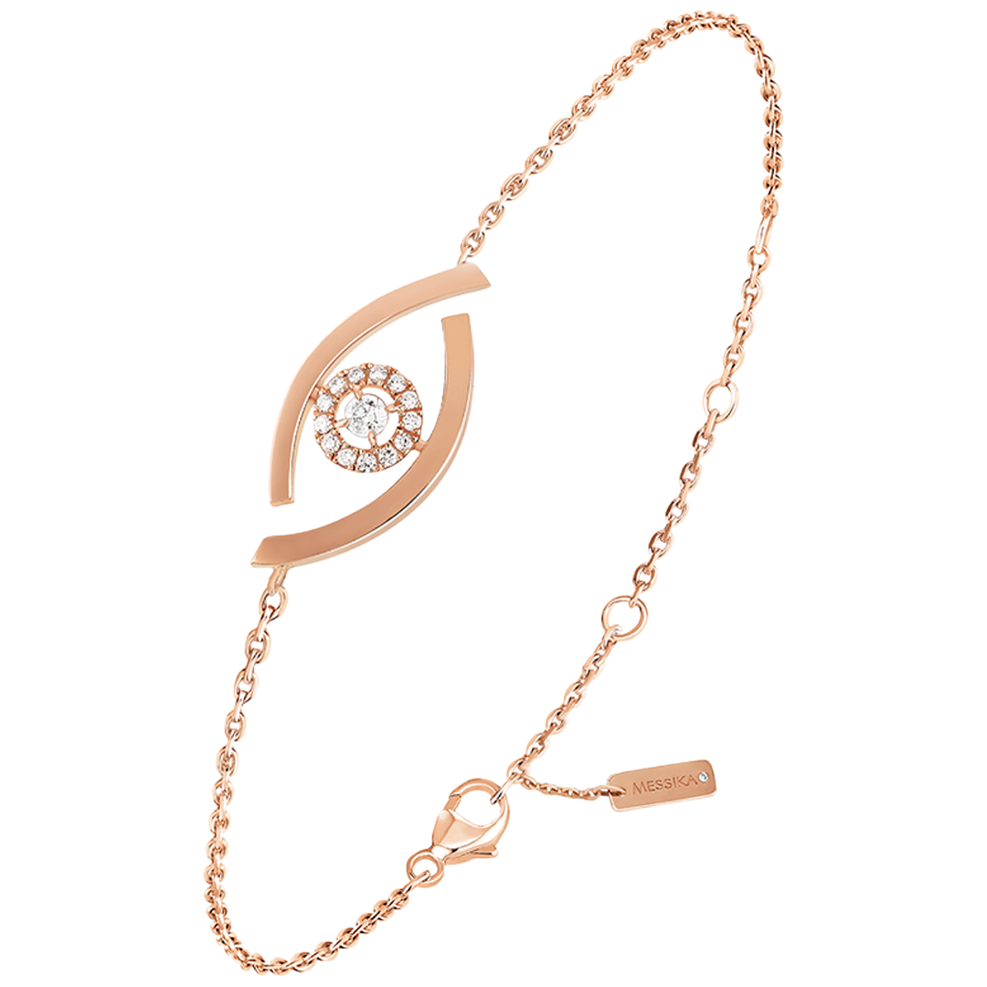 Gioiello in oro rosa Bracciale Lucky Eye Messika