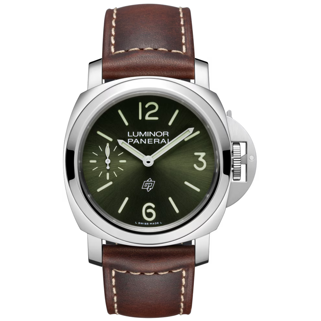 Watch in steel Luminor Logo Panerai