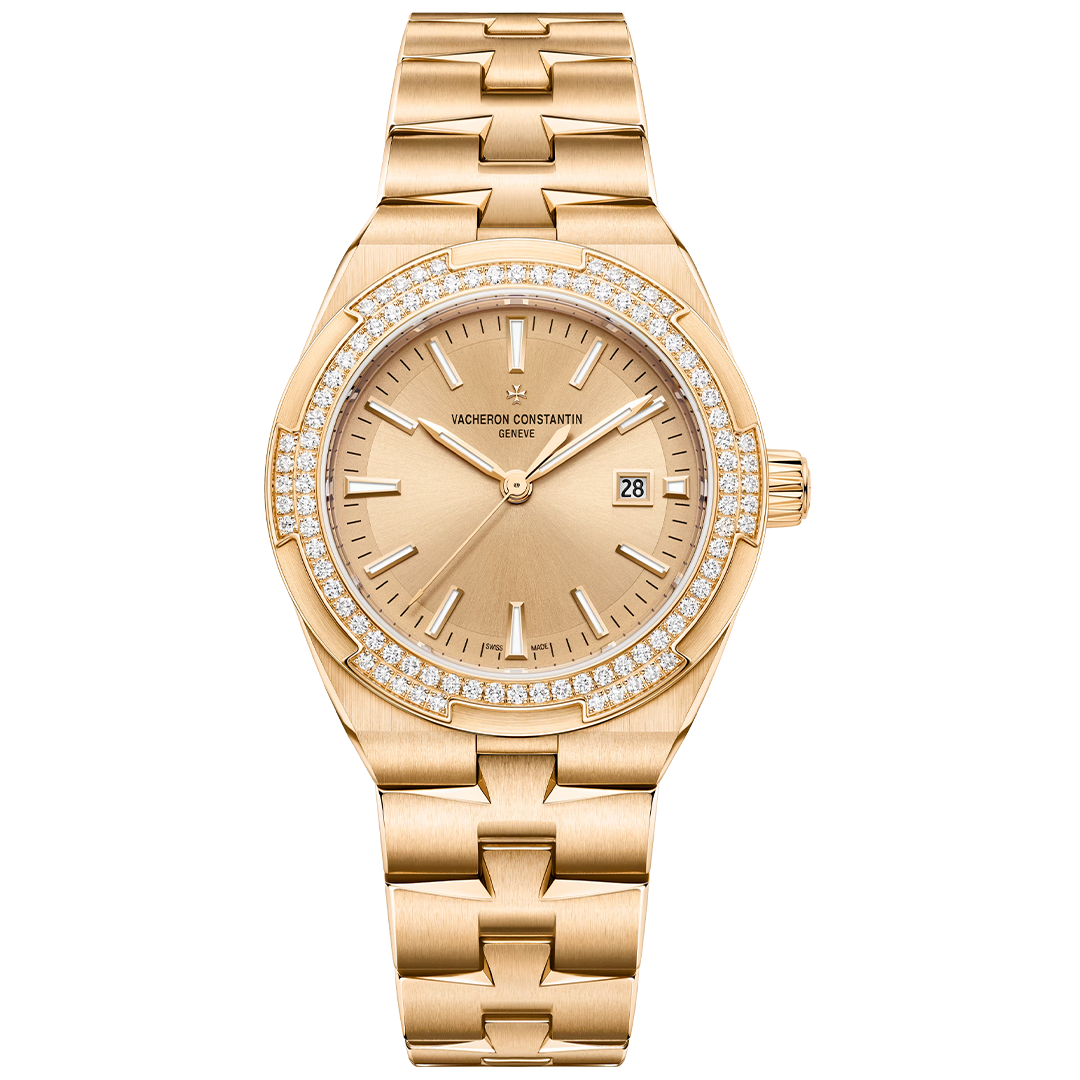 Orologio in oro rosa Overseas Automatico Vacheron constantin