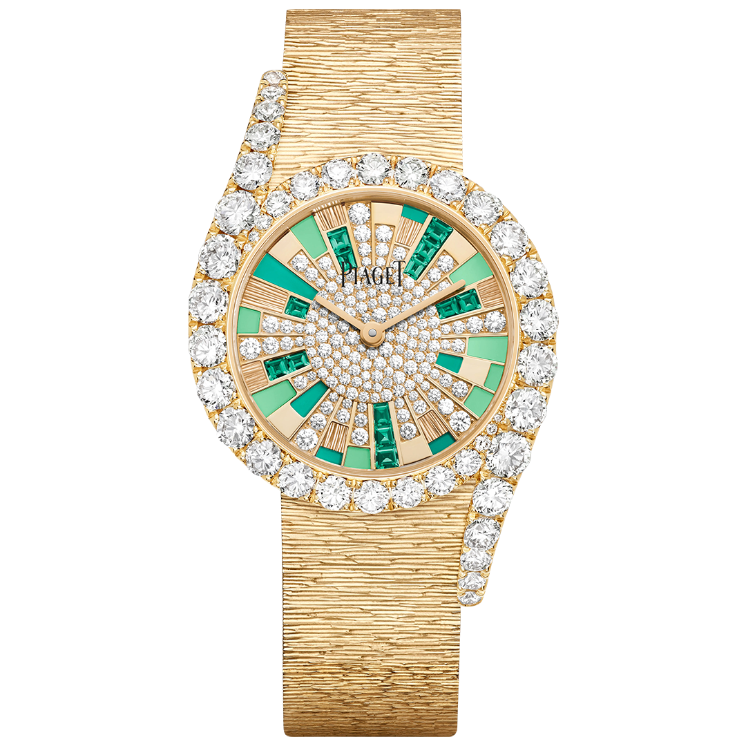 Watch in oro rosa Limelight Gala Precious Piaget