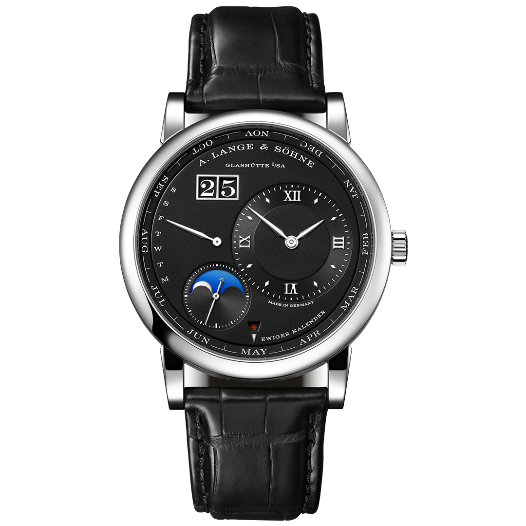 Watch in platinum Lange 1 Perpetual Calendar A lange soehne
