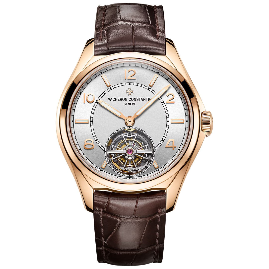 Orologio in oro rosa Fiftysix Tourbillon Vacheron constantin