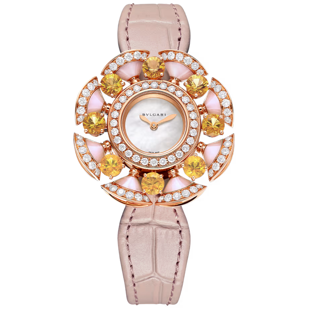 Orologio in oro rosa Diva's Dream Divissima Bulgari