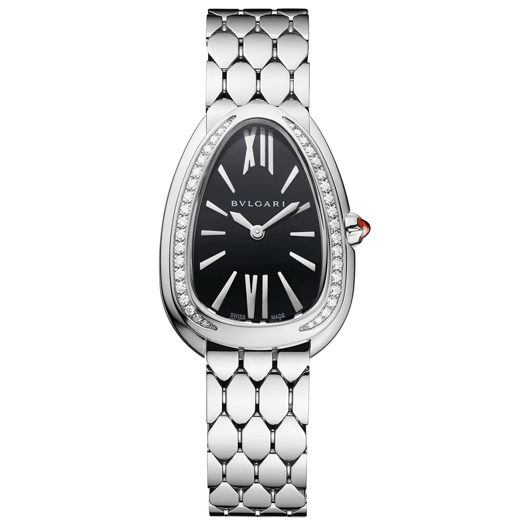 Orologio in acciaio Serpenti Seduttori Bulgari