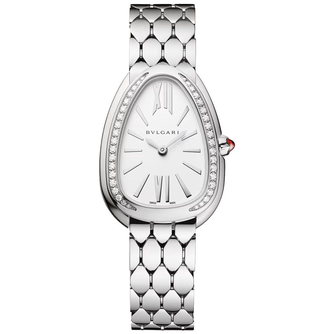 Watch in steel Serpenti Seduttori Bulgari