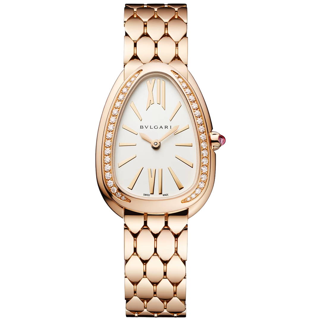 Orologio in oro rosa Serpenti Seduttori Bulgari