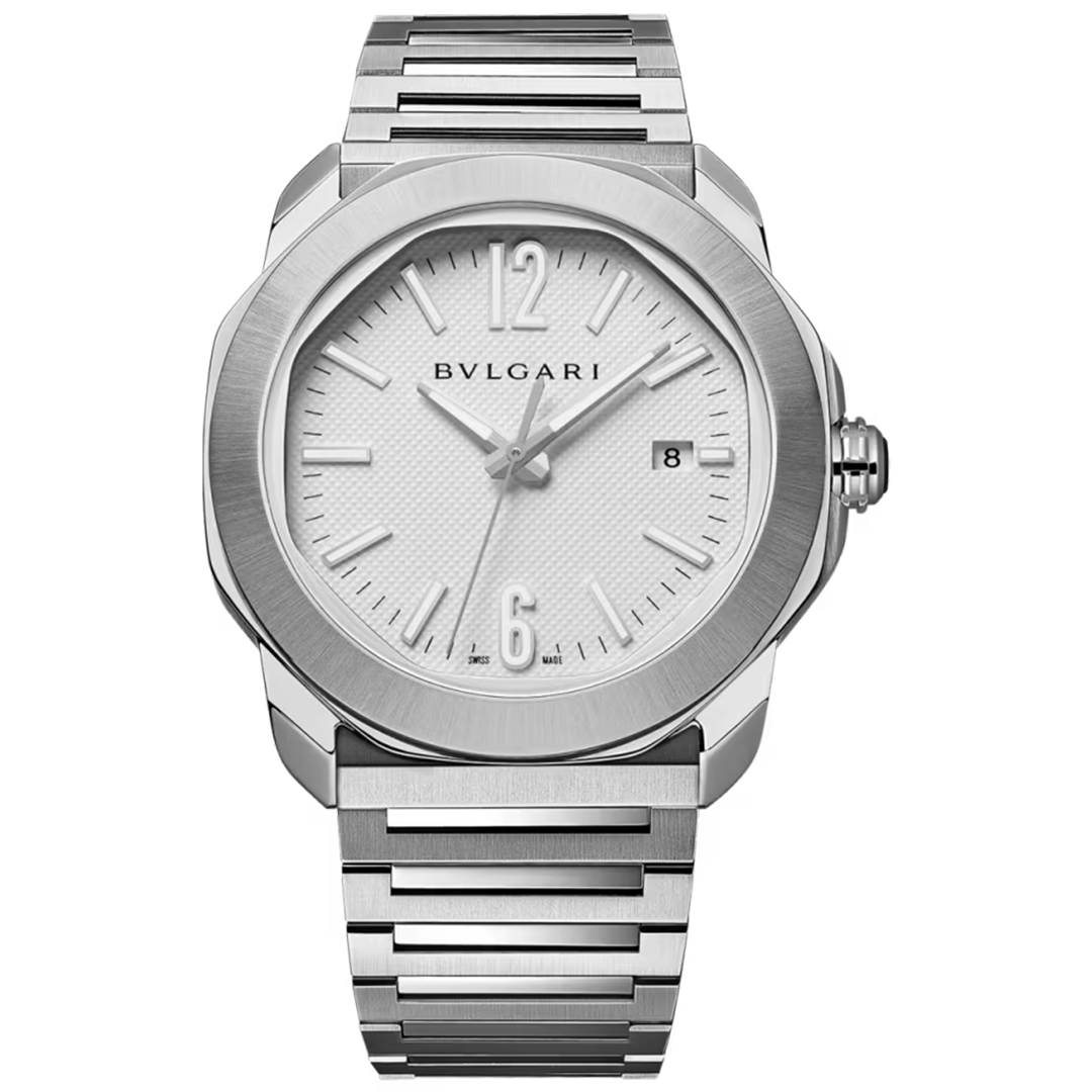 Watch in steel Octo Roma Bulgari