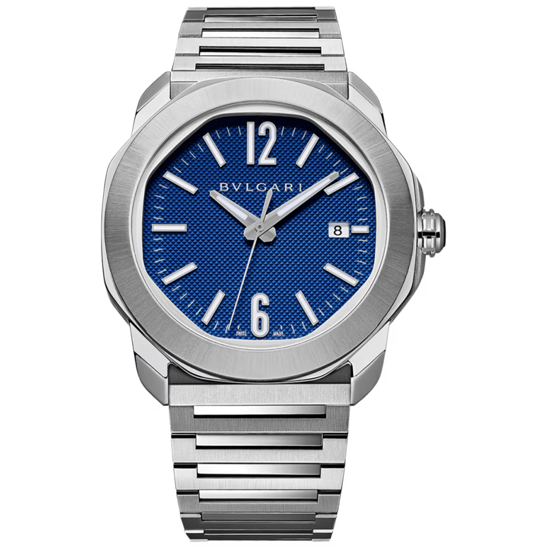 Watch in steel Octo Roma Bulgari
