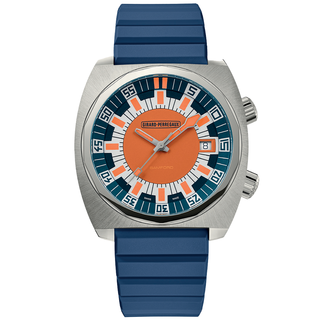 Watch in titanium Deep Diver Girard perregaux