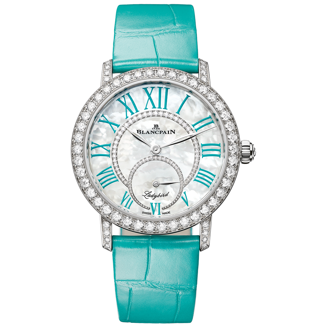 Watch in white gold Ladybird Colors Blancpain