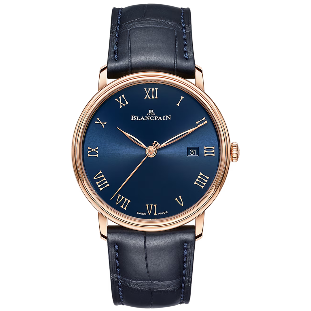 Watch in rose gold Villeret Ultraplate Blancpain
