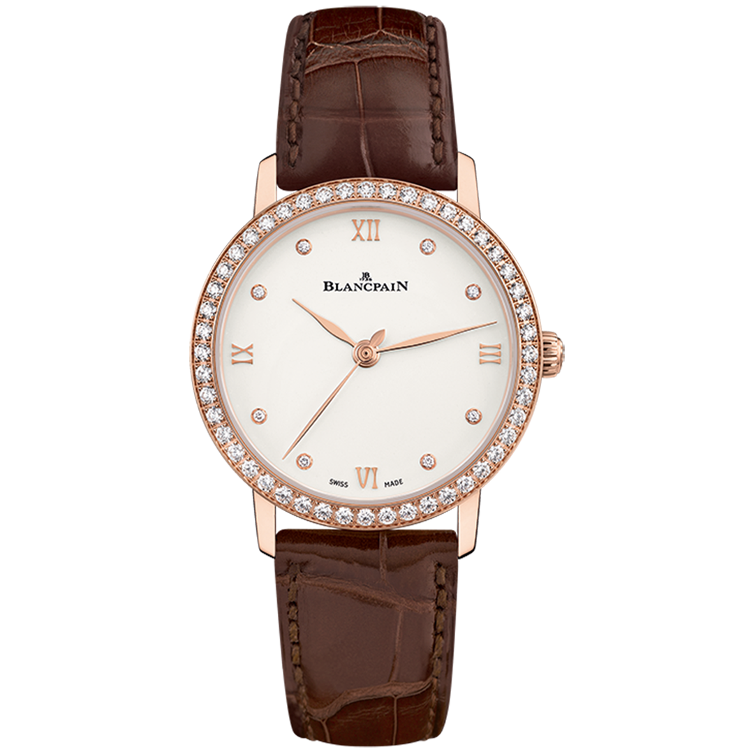 Orologio in oro rosa Villeret Ultraplate Blancpain