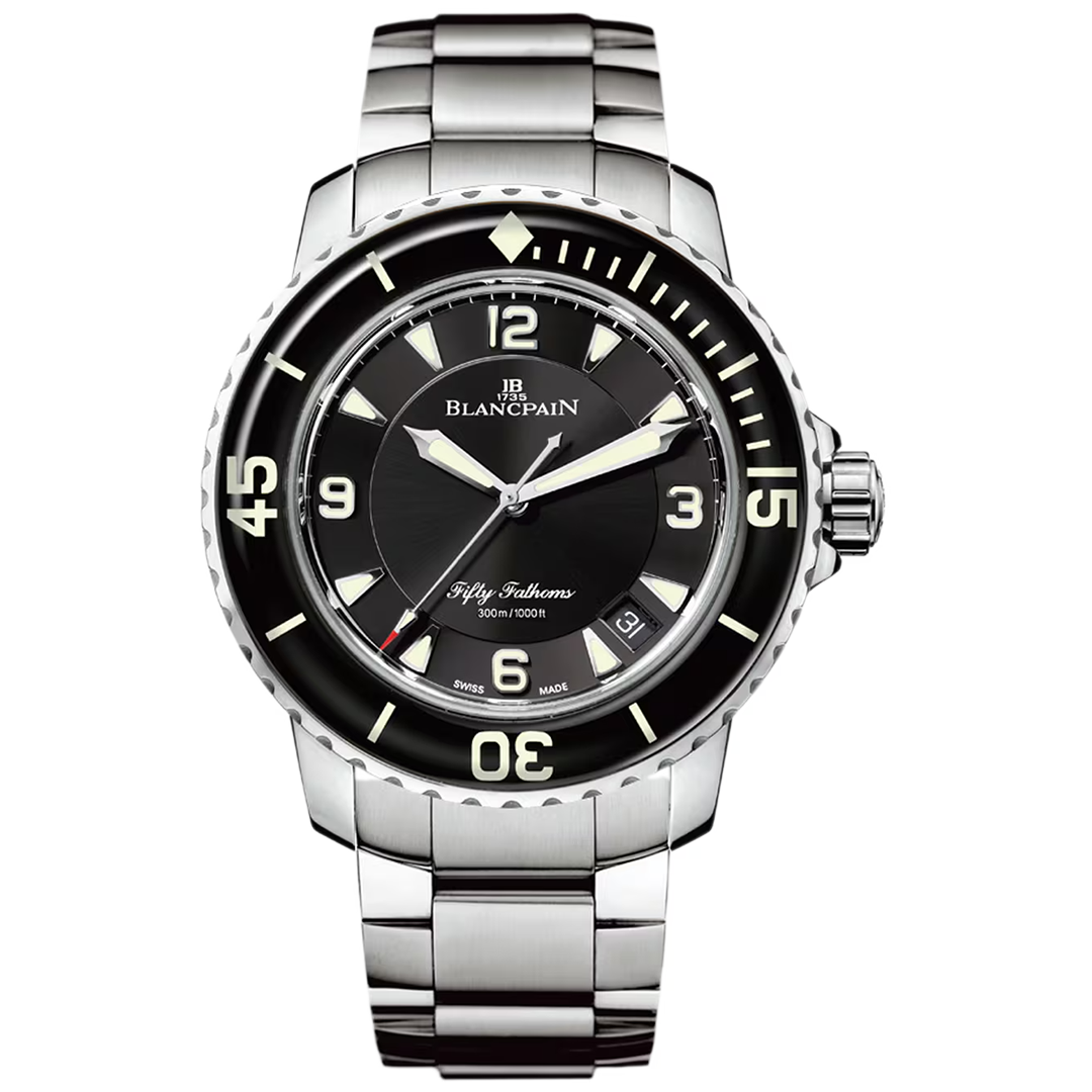 Watch in steel Fifty Fathoms Automatique Blancpain
