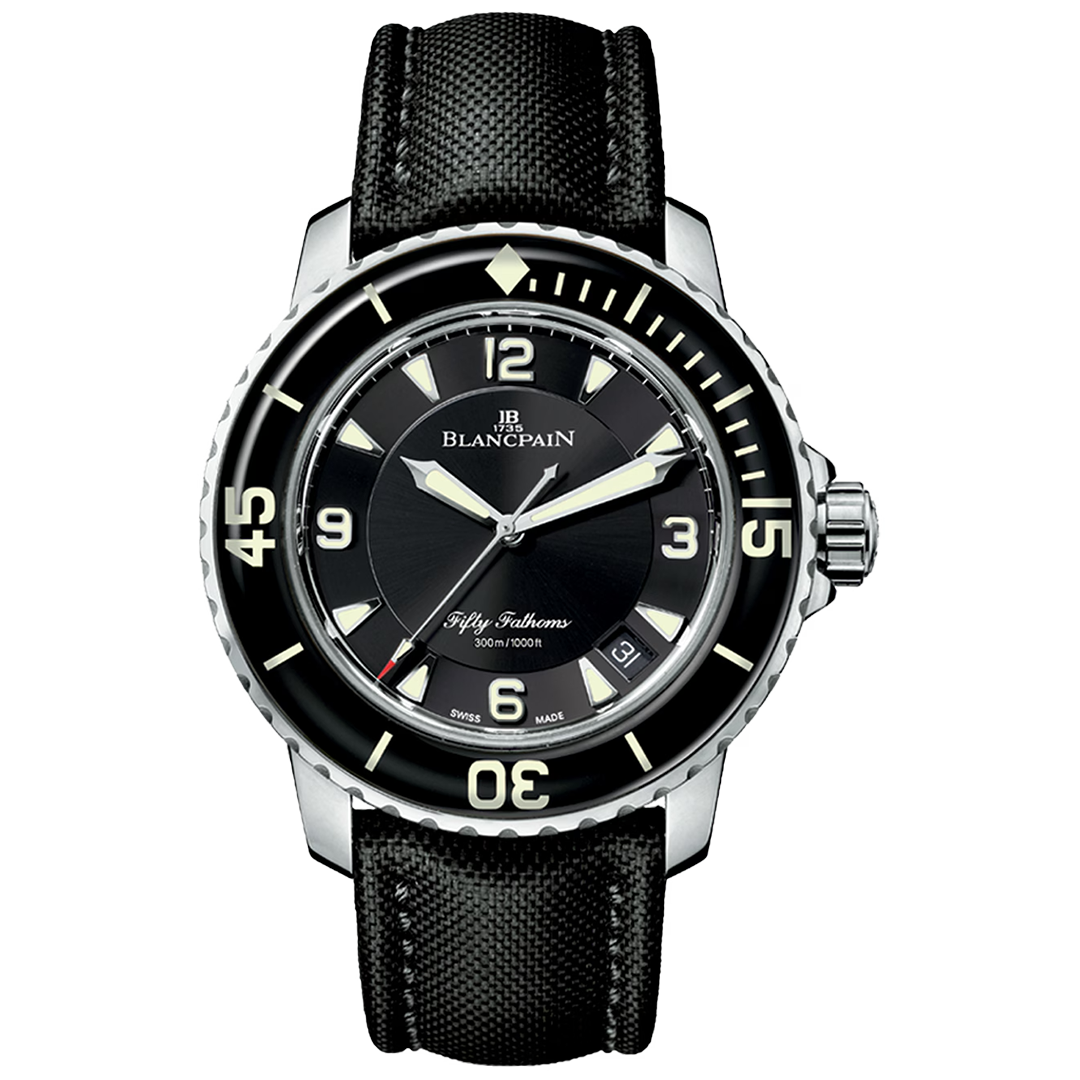 Watch in steel Fifty Fathoms Automatique Blancpain