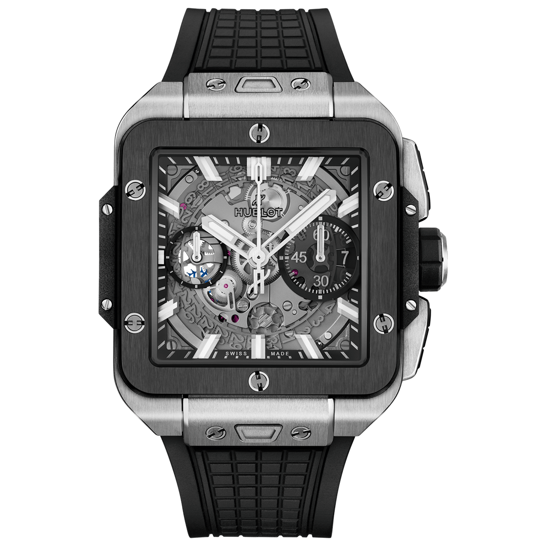 Orologio in titanio Square Bang Unico Titanium Ceramic Hublot