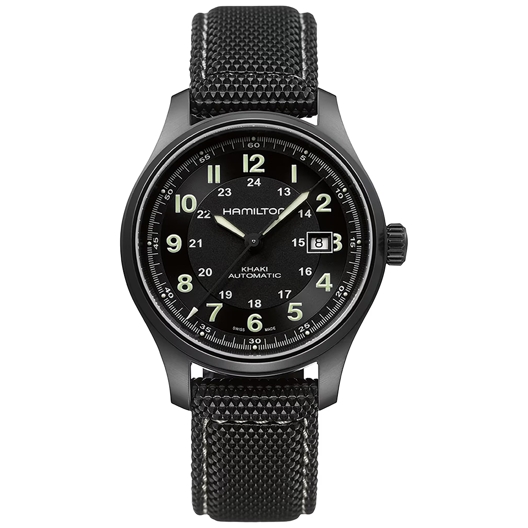 Orologio in titanio Khaki Field Titanium Auto Hamilton